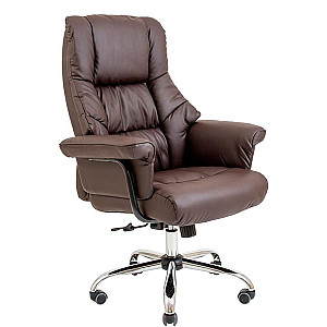 Кресло руководителя Richman Конгресc Хром Коричневый