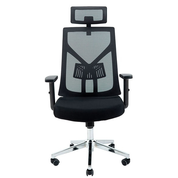 Крісло для персоналу Richman Електра Чорно-сірий-1