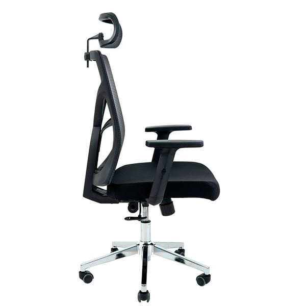 Крісло для персоналу Richman Електра Чорно-сірий-2