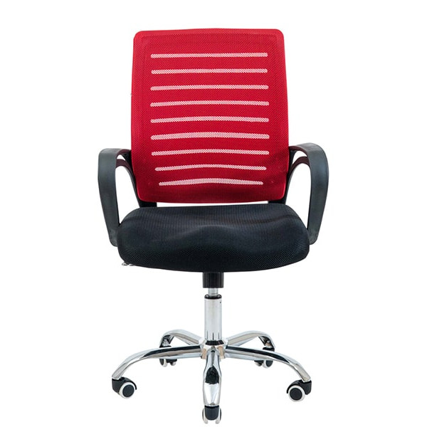 Кресло для персонала Richman Флеш Чёрно-красный-1