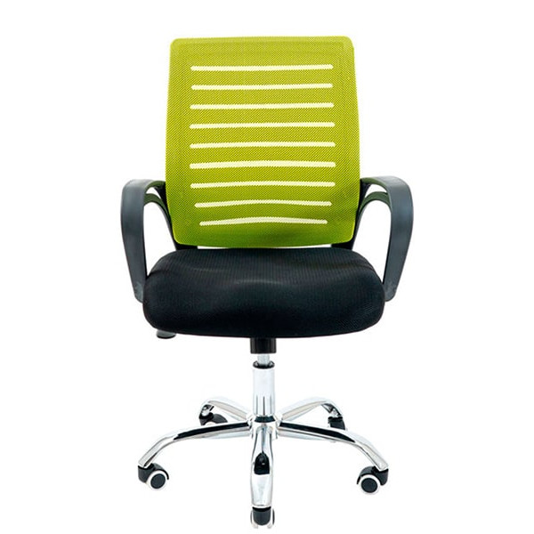 Кресло для персонала Richman Флеш Чёрно-салатовый-1