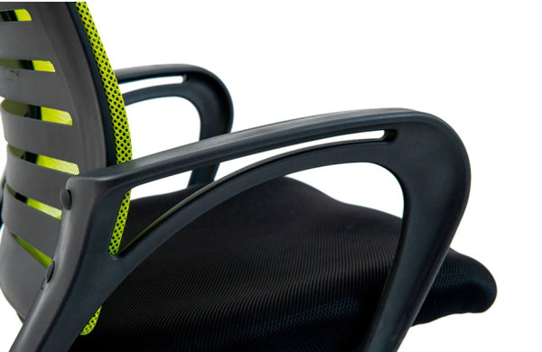 Кресло для персонала Richman Флеш Чёрно-салатовый-3