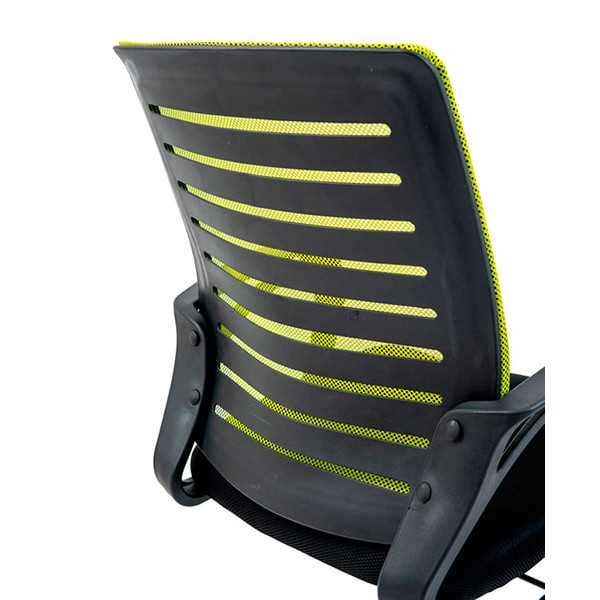 Кресло для персонала Richman Флеш Чёрно-салатовый-4