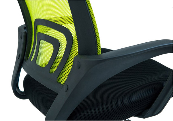 Кресло для персонала Richman Спайдер Чёрно-салатовый-4