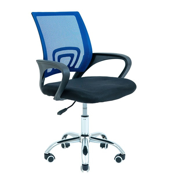 Кресло для персонала Richman Спайдер Чёрно-синий-0