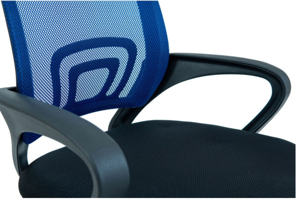 Кресло для персонала Richman Спайдер Чёрно-синий-3
