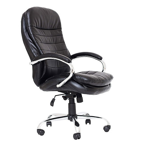 Кресло руководителя Richman Валенсия В Чёрный-0