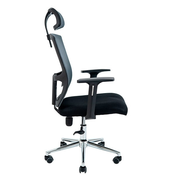 Кресло для персонала Richman Зума Чёрно-серый-2