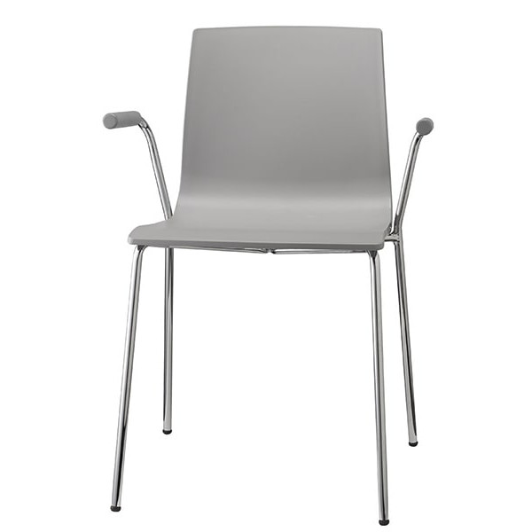 Стул-кресло Scab Design Alice Arms Серый-0