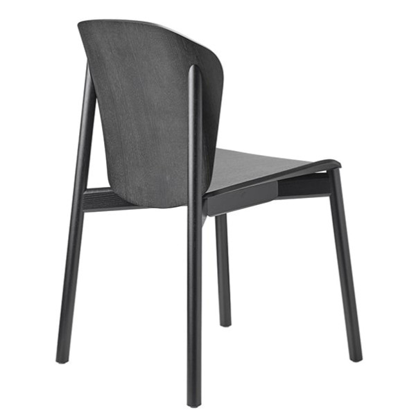 Стілець Scab Design Finn All Wood Чорний-0