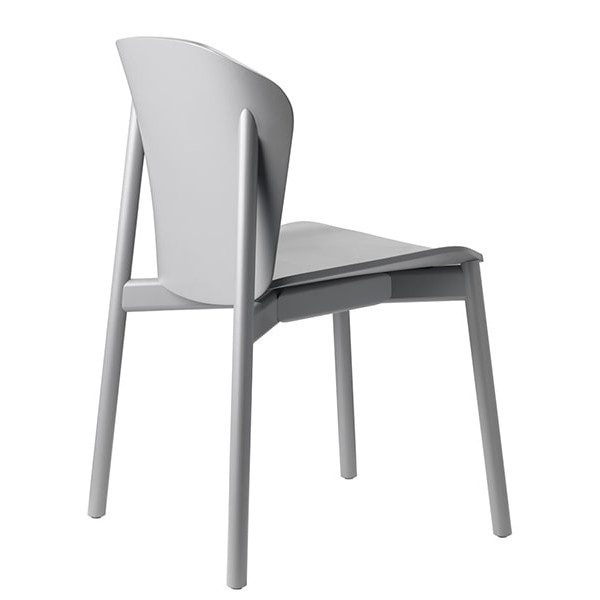 Стілець Scab Design Finn All Wood Сірий-1