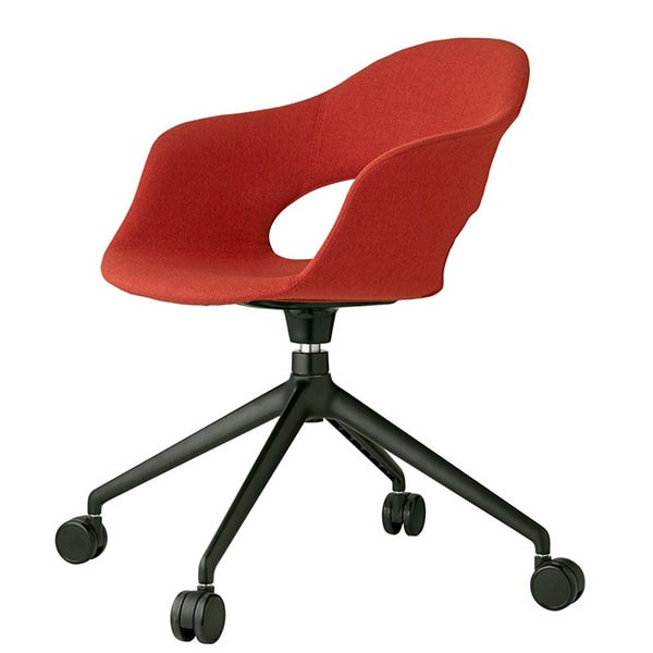 Стілець-крісло Scab Design Lady B Pop On Castors Червоний-0