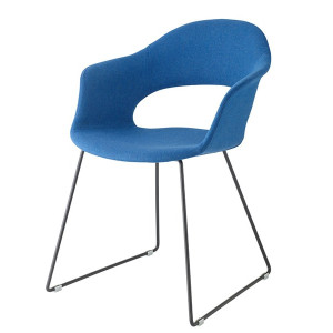Стілець-крісло Scab Design Lady B Pop Sledge Синій