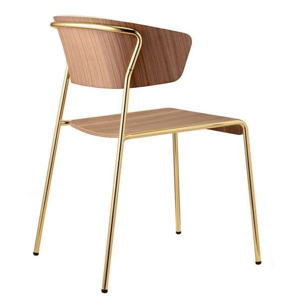 Стул-кресло Scab Design Lisa Wood Светло-коричневый-1