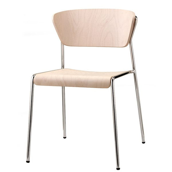 Стілець Scab Design Lisa Wood Бежевий-1