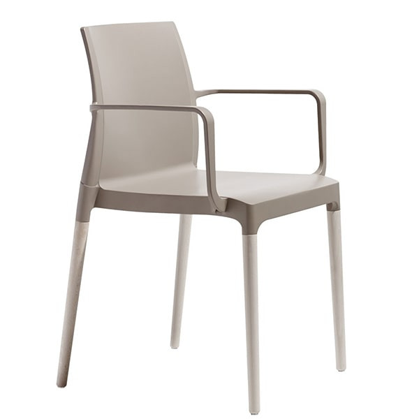 Стілець-крісло Scab Design Natural Chloé mon amour Бежевий-0