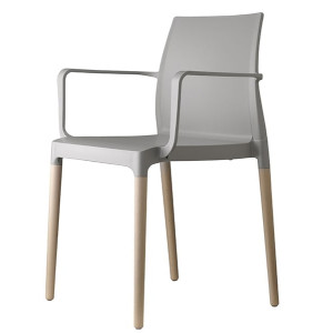Стілець-крісло Scab Design Natural Chloé mon amour Сірий