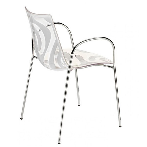 Стілець-крісло Scab Design Wave Білий-0