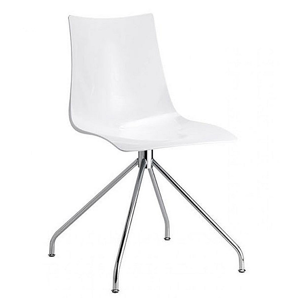 Стілець-крісло Scab Design Zebra Antishock Revolving Білий Стілець-крісло Scab Design Zebra Antishock Revolving Білий-0