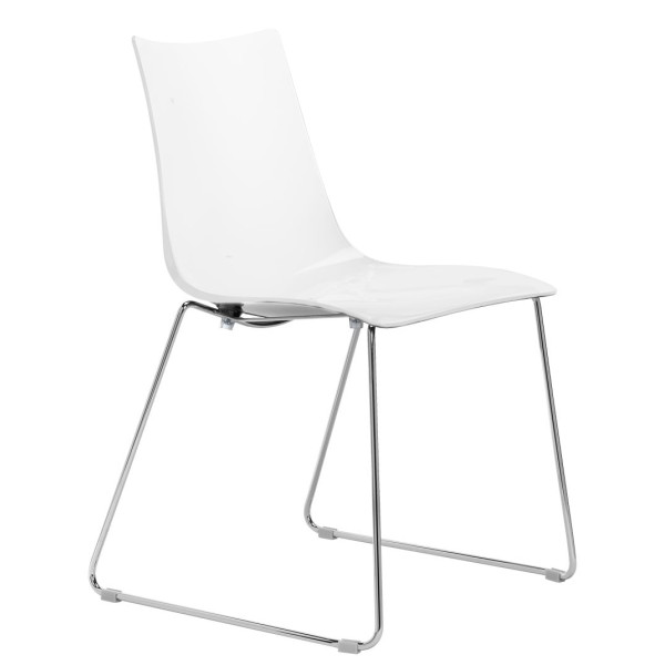 Стілець Scab Design Zebra Antishock Sledge Білий-0