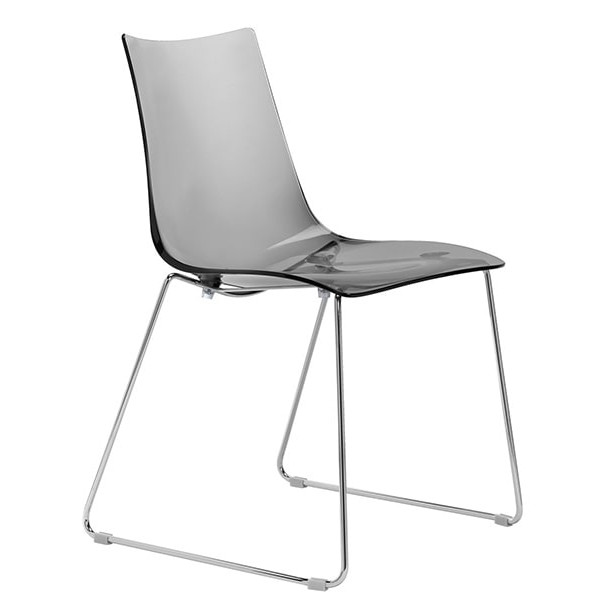 Стілець Scab Design Zebra Antishock Sledge Прозоро-сірий Стілець Scab Design Zebra Antishock Sledge Прозоро-сірий-0