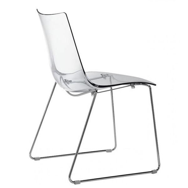 Стул Scab Design Zebra Antishock Sledge Прозрачный-0