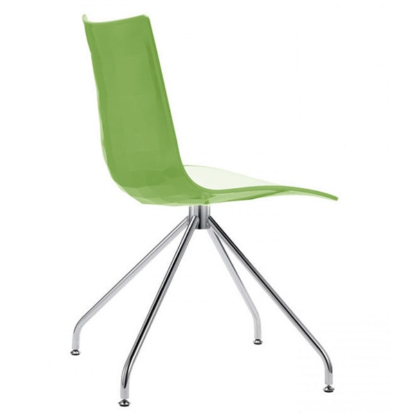 Стілець-крісло Scab Design Zebra Bicolour Revolving Біло-салатовий Стілець-крісло Scab Design Zebra Bicolour Revolving Біло-салатовий-0