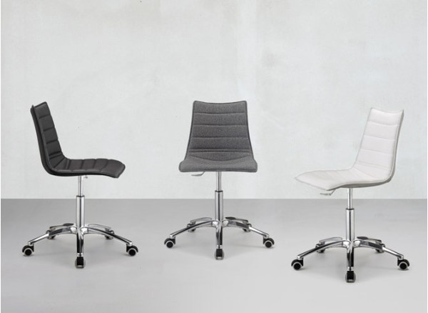 Стілець Scab Design Zebra Pop On Castors Сірий Стілець Scab Design Zebra Pop On Castors Сірий-1