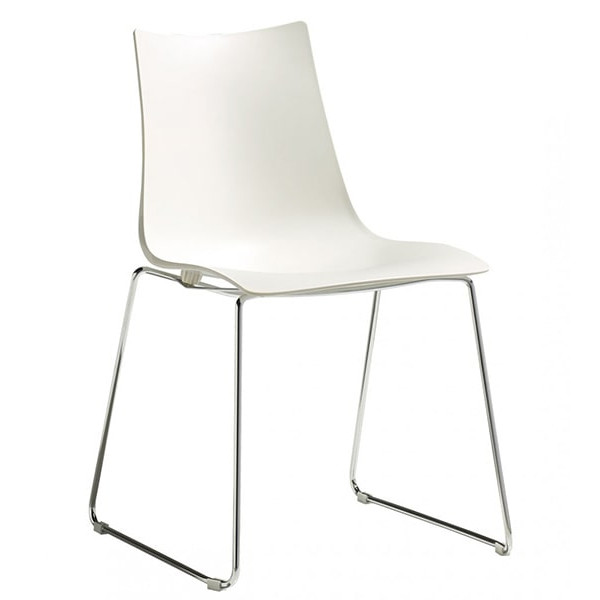 Стілець Scab Design Zebra Technopolymer Sledge Білий Стілець Scab Design Zebra Technopolymer Sledge Білий-0