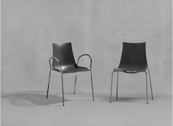 Стілець-крісло Scab Design Zebra Technopolymer Бежевий Стілець-крісло Scab Design Zebra Technopolymer Бежевий-1