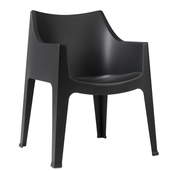 Стілець-крісло Scab Design Coccolona Чорний Стілець-крісло Scab Design Coccolona Чорний-0