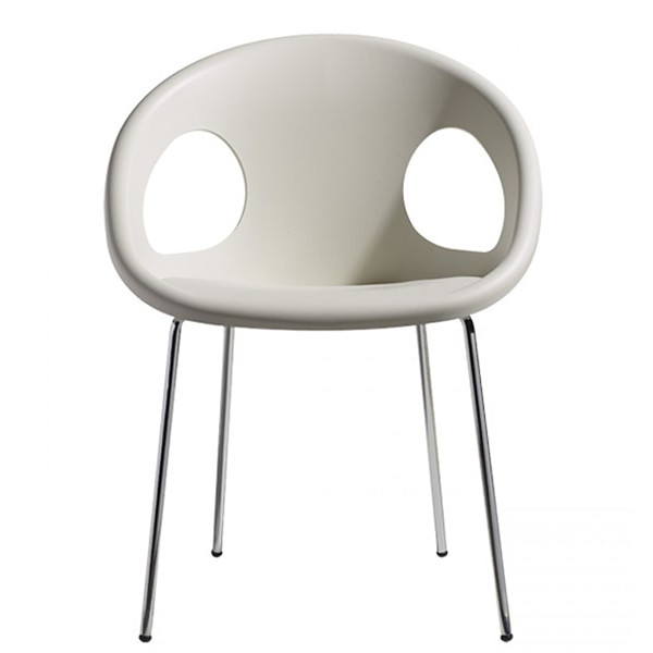 Стілець-крісло Scab Design Drop Білий-1