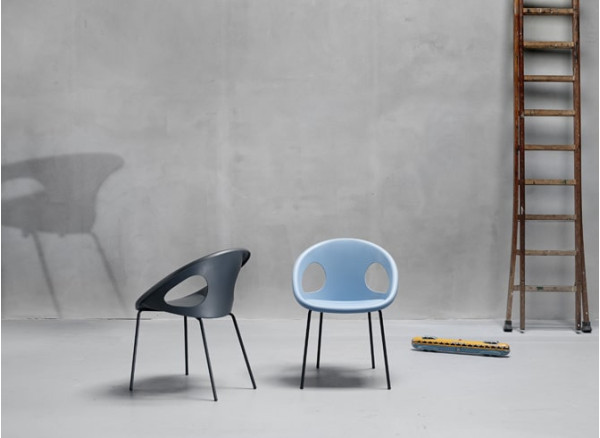 Стул-кресло Scab Design Drop Чёрный-1