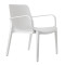 Стілець-крісло Scab Design Ginevra Lounge Білий-0-thumb