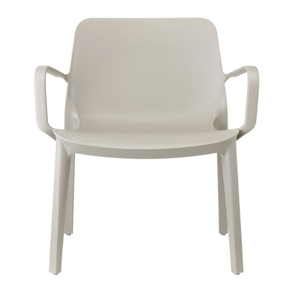 Стілець-крісло Scab Design Ginevra Lounge Бежевий-1