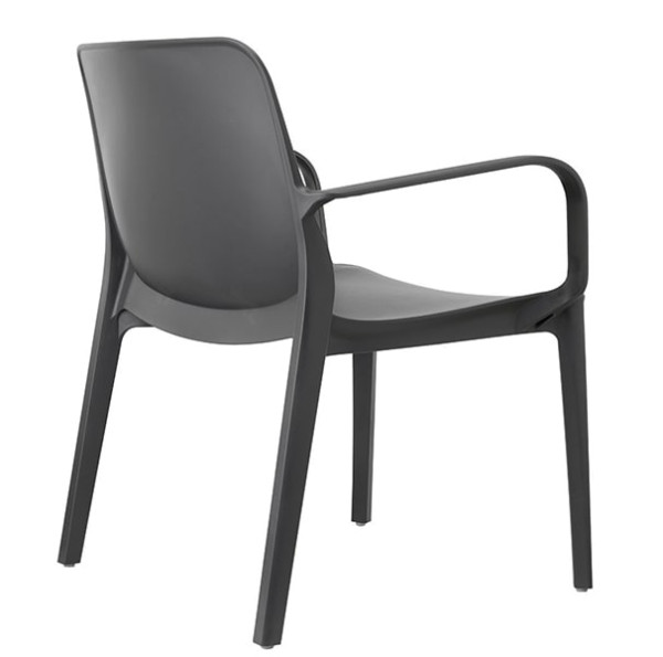 Стілець-крісло Scab Design Ginevra Lounge Чорний-1