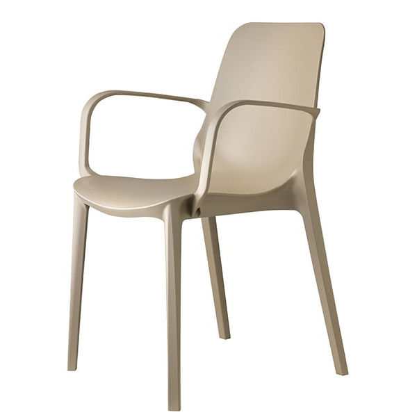 Стул-кресло Scab Design Ginevra Бежевый-0