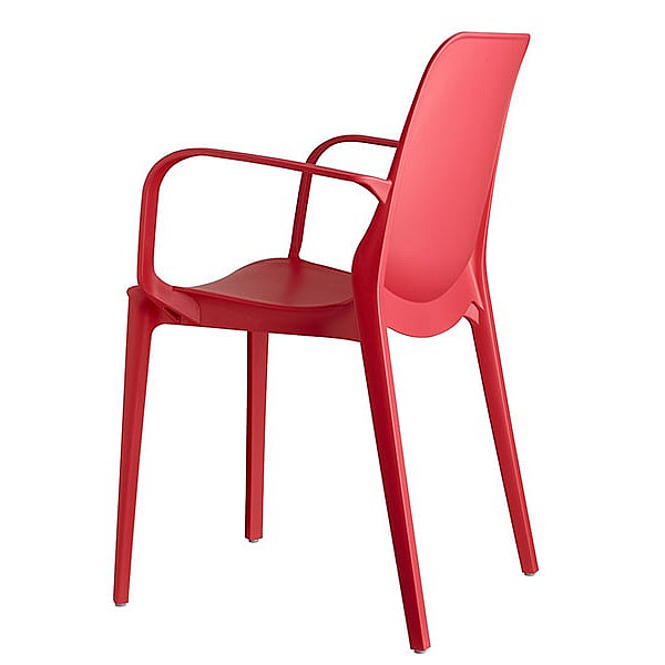 Стілець-крісло Scab Design Ginevra Червоний Стілець-крісло Scab Design Ginevra Червоний-1