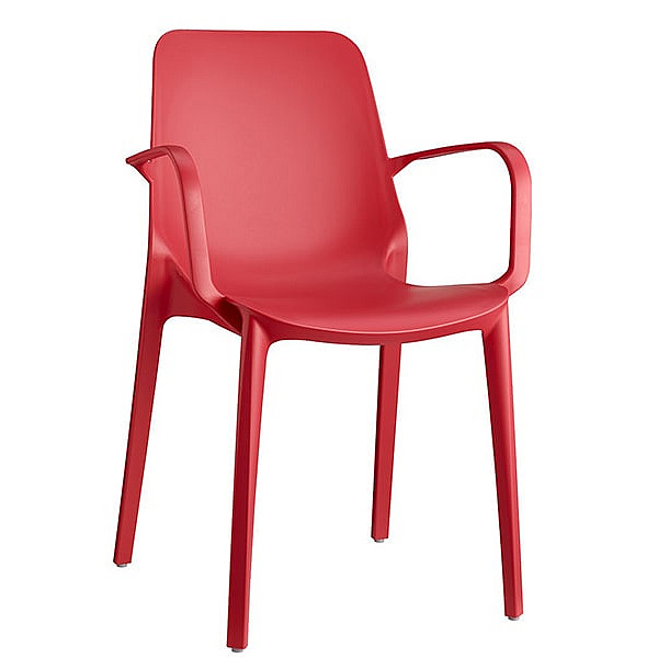 Стілець-крісло Scab Design Ginevra Червоний Стілець-крісло Scab Design Ginevra Червоний-0