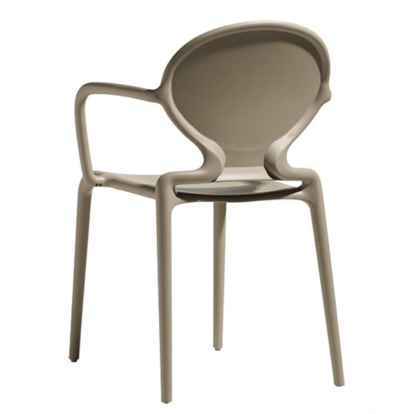 Стілець-крісло Scab Design Gio Бежевий Стілець-крісло Scab Design Gio Бежевий-1