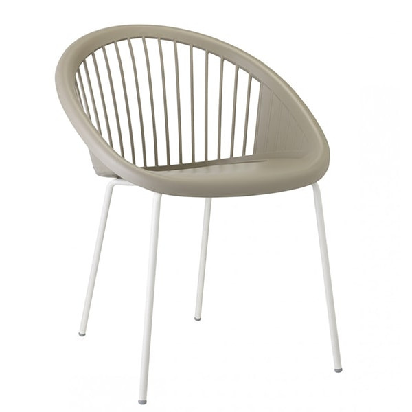 Стілець-крісло Scab Design Giulia Бежевий Стілець-крісло Scab Design Giulia Бежевий-0