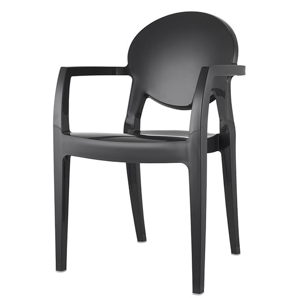 Стілець-крісло Scab Design Igloo Technopolymer Чорний Стілець-крісло Scab Design Igloo Technopolymer Чорний-0