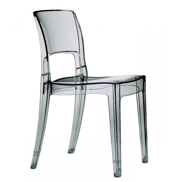 Стул Scab Design Isy Antishock Прозрачно-чёрный-0