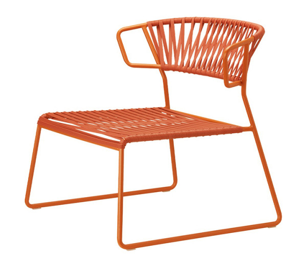 Стілець-крісло Scab Design Lisa Lounge Club Помаранчевий Стілець-крісло Scab Design Lisa Lounge Club Помаранчевий-0