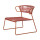 Стілець-крісло Scab Design Lisa Lounge Club Рожевий