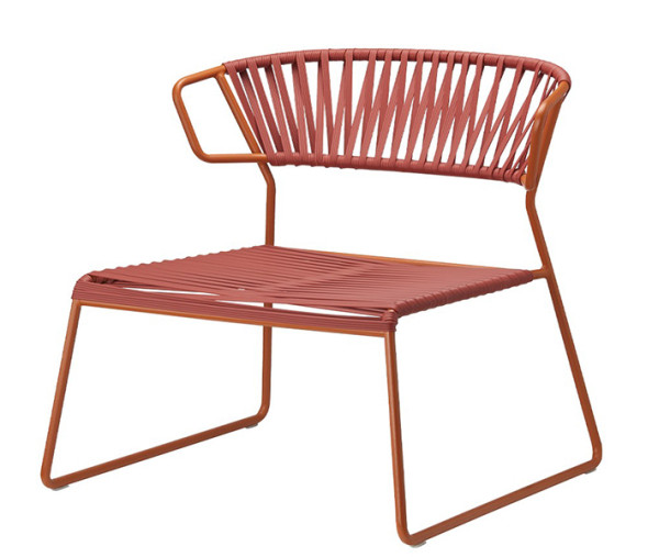 Стілець-крісло Scab Design Lisa Lounge Club Рожевий-1