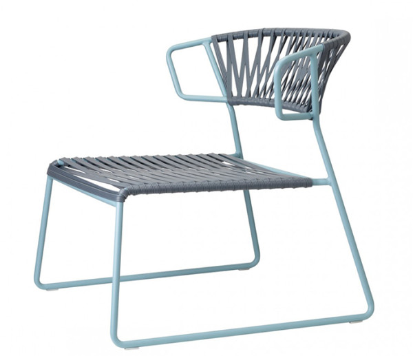 Стілець-крісло Scab Design Lisa Lounge Club Темно-сірий-0