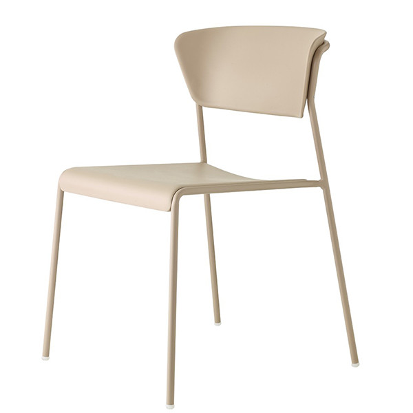 Стул Scab Design Lisa Technopolymer Бежевый-0