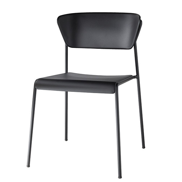 Стілець Scab Design Lisa Technopolymer Чорний Стілець Scab Design Lisa Technopolymer Чорний-0