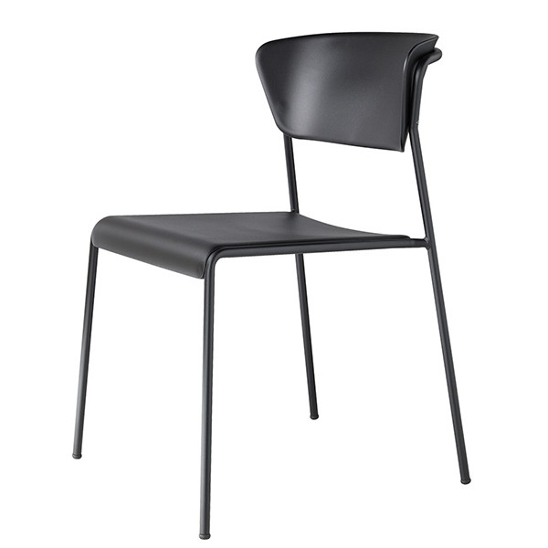 Стілець Scab Design Lisa Technopolymer Чорний Стілець Scab Design Lisa Technopolymer Чорний-1